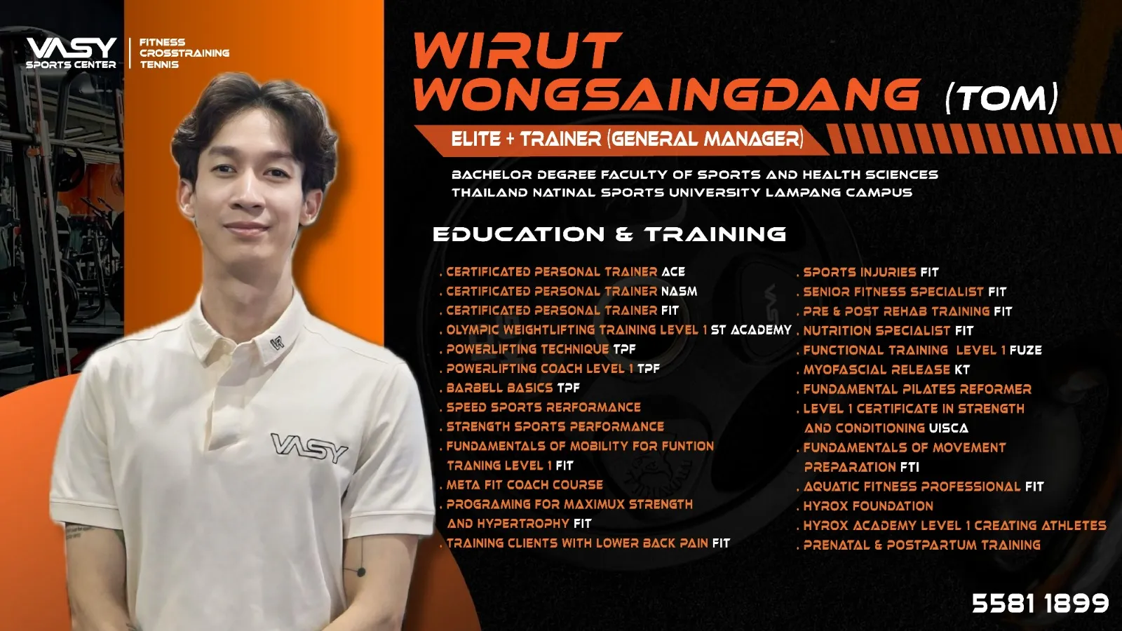 WIRUT  WONGSAINGDANG(TOM)